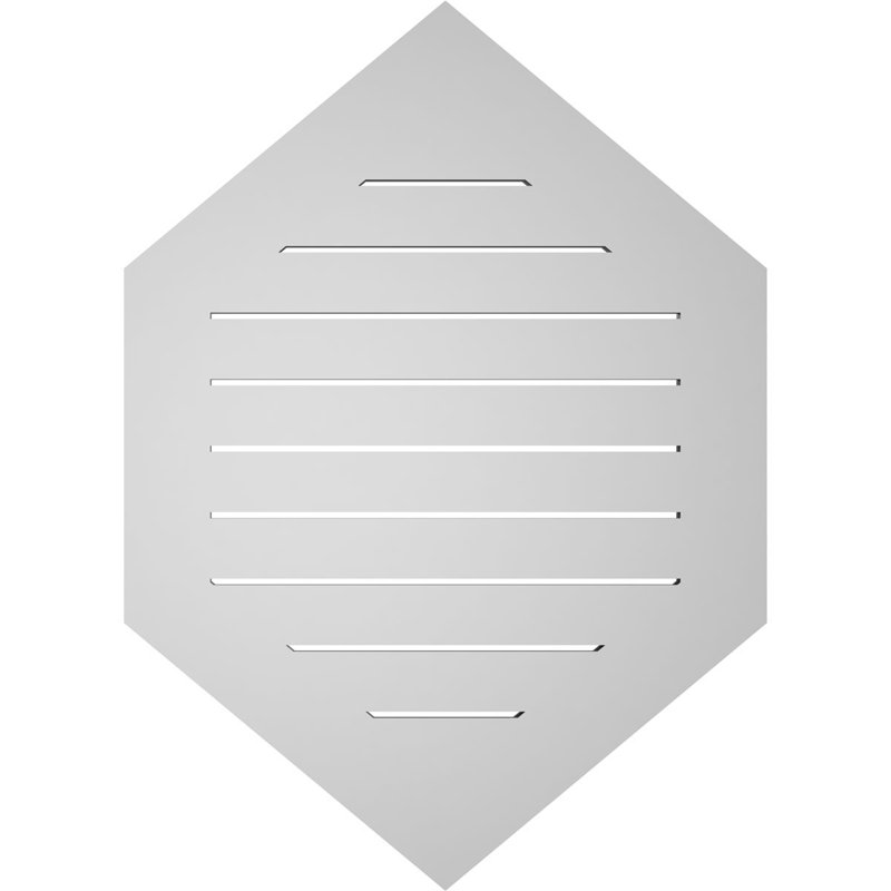 Pente verticale verticale en uréthane Signature, H 1 po x l 26 po x L 36 po