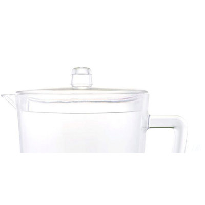 2.75 Quarts Unbreakable Plastic Water Pitcher with Lid, Elegant Diamond-Cut Design for Durable and Stylish Beverage Serving