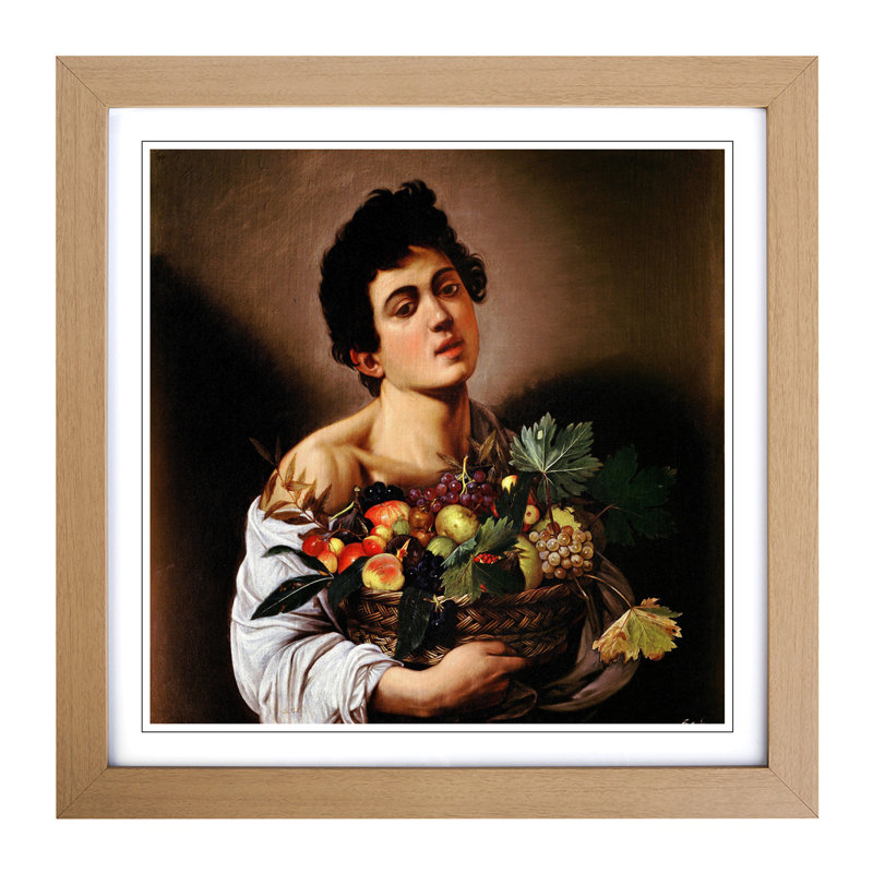 Caravaggio - Single Picture Frame Painting, Oak