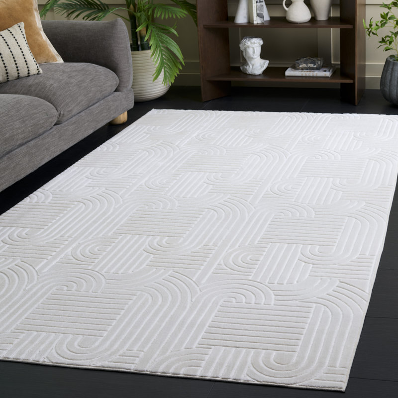 Tapis d'intérieur abstrait Loft 600 Performance, Rectangulaire 8 pi x 10 pi