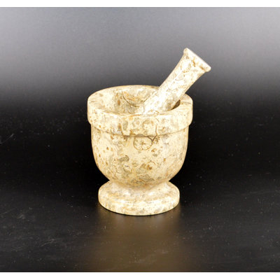 Marble Mortar And Pestle Set