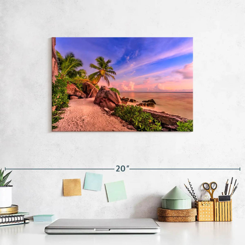 Gillard La Digue Sundown, 8" H x 12" W