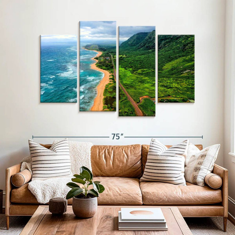 Gillard Scenic North Shore, H 42 po x l 68 po