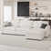 101.5'' Wide L-Shaped 3-Seat Sofa Apartment Storage Couch With Detachable Cushion, Modular Sectional Sofa With Ottoman