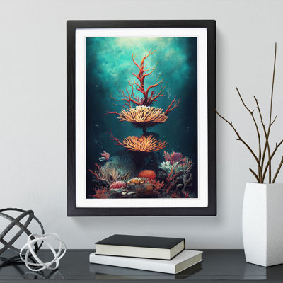 The Beautiful Coral Reef - Single Picture Frame Print
