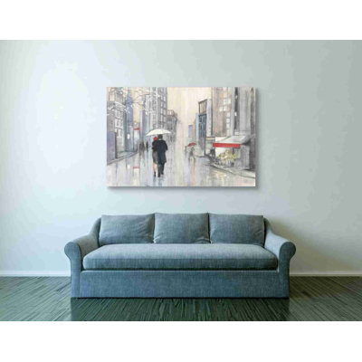 «Spring Rain New York» par Julia Purinton, art mural sur toile