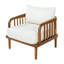 Chaise d'appoint de patio moderne Garron-130695192