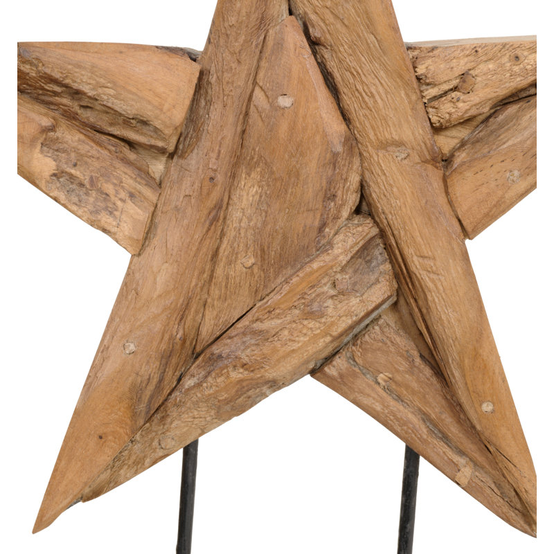 Figurine étoile sur support