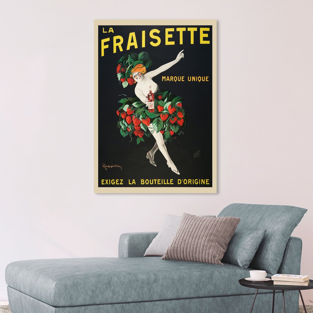 Leinwandbild La Fraisette von Leonetto Cappiello