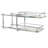 Chrome & Faux Marble Dual-Tier Pull-Out Organizer-53189591-53189588