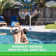 Gosports Deck-Mounted Splash Hoop ELITE Inground Pool Basketball Game With Regulation Rim