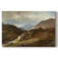 Hans Gude «Mountain River Landscape with Sheep» - Art mural sur toile tendue de qualité musée-1717768925