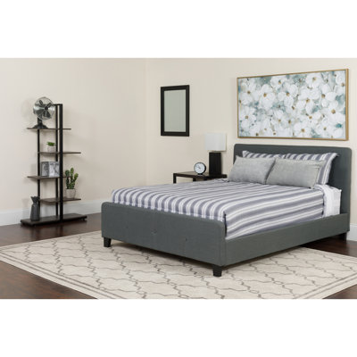 Upholstered Panel Bed