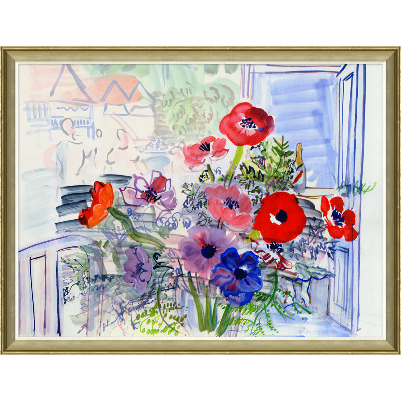 «Spring Flowers», reproduction d'impression encadrée