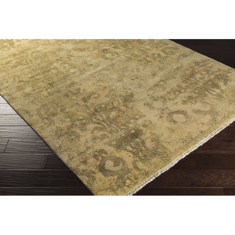 Dib Wool Oriental Indoor Rug, Rectangle 2' x 3'