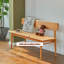 Banc en bois massif couleur cerisier-1501252371