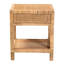 Alegna 1 Drawer Solid Wood Nightstand