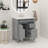 Shilee 30'' Single Bathroom Vanity with Ceramic Top-527266408