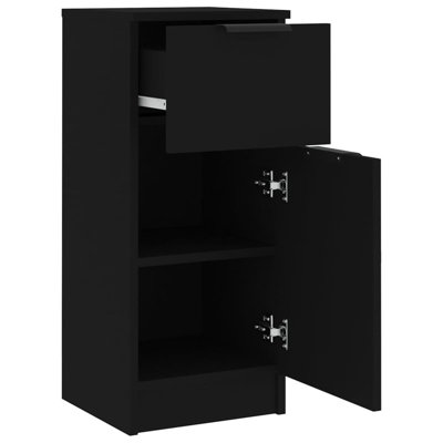 Malcah 30cm W Manufactured Wood Bedside Table