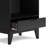 Harper 24"W Solid Hardwood 4 Shelf Mid-Century Modern Bookcase with Drawer and Adjustable Shelves-2133747384
