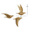 Ensemble de 3 décorations murales d'oiseaux flottants en polystone métallique-2032393553-2117833471