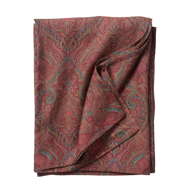 Paisley 60" x 120" Tablecloth, Red