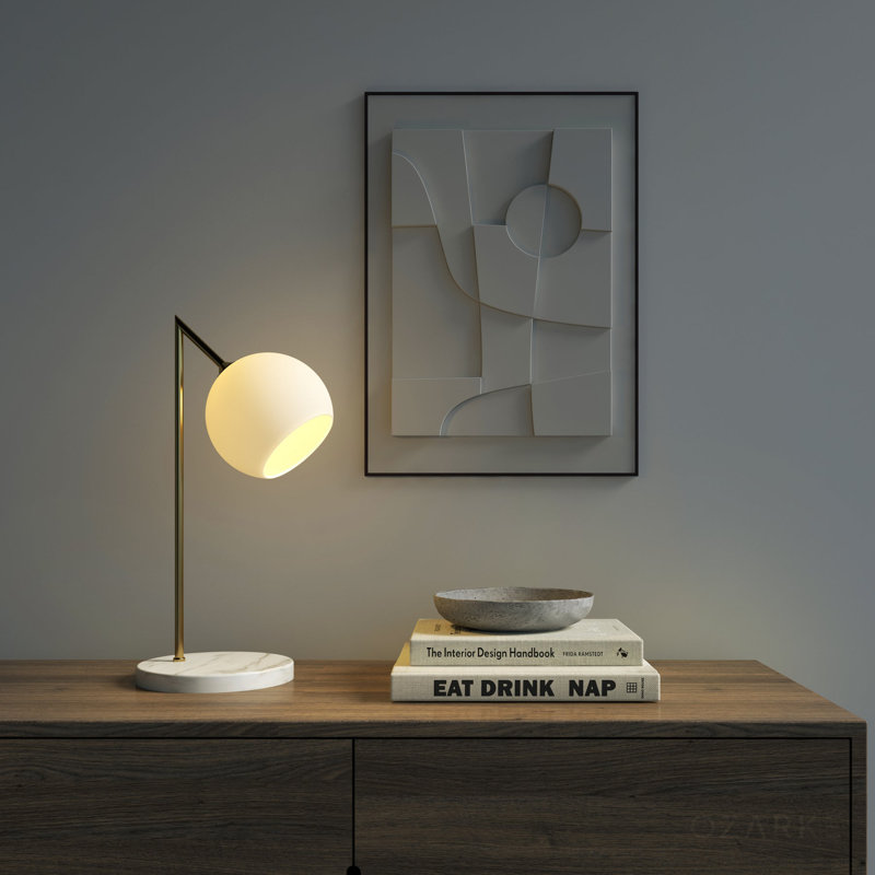 Lampe de table en marbre Serenity