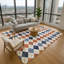 Tapis géométrique lavable à la machine de qualité supérieure Mayfield AMF2237-938046657-938046658