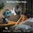 Portable Auto-Oscillating Clip-On Fan,4000mAh,3 Speeds