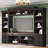 Farmhouse 4-Piece Entertainment Wall Unit Set With Bookshelf For Tvs Up To 70"-1139418406