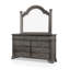 Adames Wood Dresser with Mirror Set-103532506