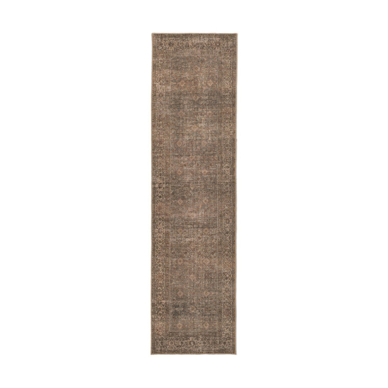 Attilio Rug-Attilio Bark-10'x14', Runner 2'6" x 9'6"