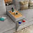 35" Extra Deep 3 Seat Sectional Sofa For Living Room, Oversized Cloud Couch With Washable Movable Covers, Chenille In Light Gray-1287034100