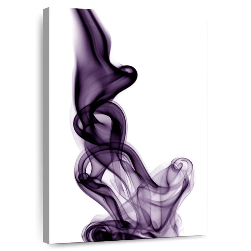 Avery Purple Smoke, 36" H x 24" W