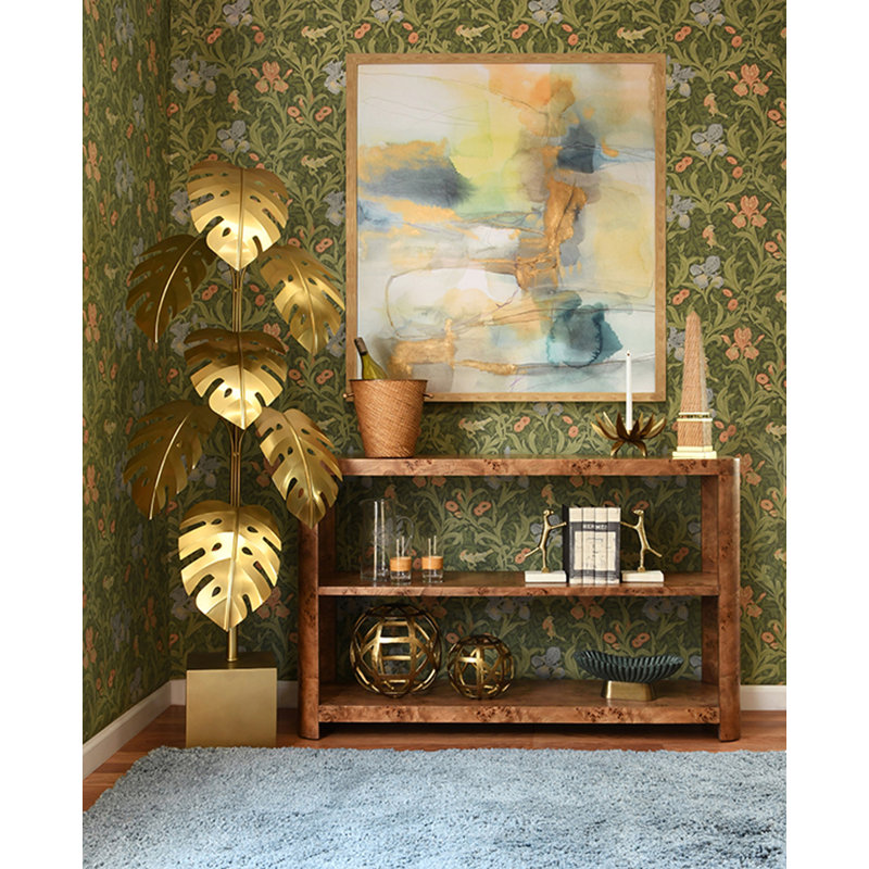 54'' W Console Table, Black