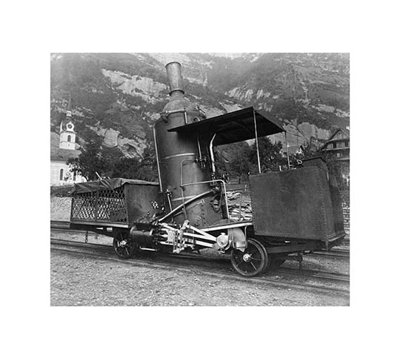 Chemin de fer rigi-reproduction de photo