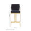 Carwell Upholstered Counter Stool with Metal Frame-1602584623-1602584622