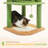 Cactus 42-Inch With Plush Perch & Hammock Cat Tree