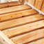 Balancelle d'extérieur Margarida, balançoires en bois, siège de véranda suspendu pour la cour, patio, aire de jeu, 4 pi-234999410