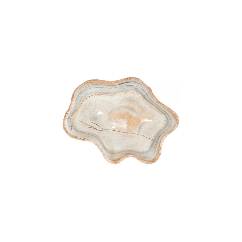 Cast Onyx Bowl, Faux Finish , Small