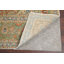 Tapis persan Kashan délavé surteint teint à la main 8 x 12