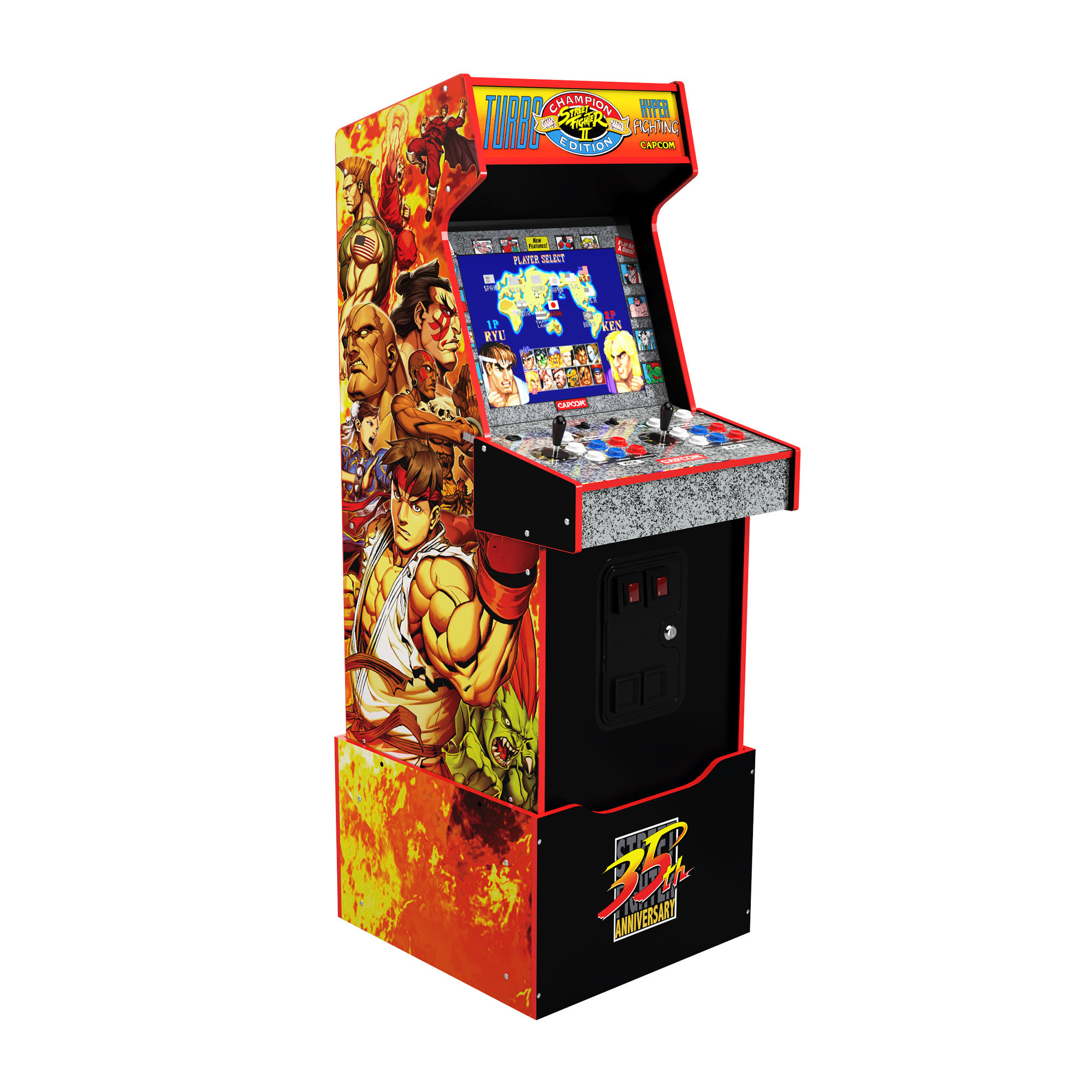 Arcade 1Up Street Fighter Turbo Champion Legacy & Reviews | Wayfair