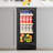 15" Black Beverage Refrigerator 130 Can Built-In/Freestanding Beer Cooler Fridge With Basket And Reversible Hinge