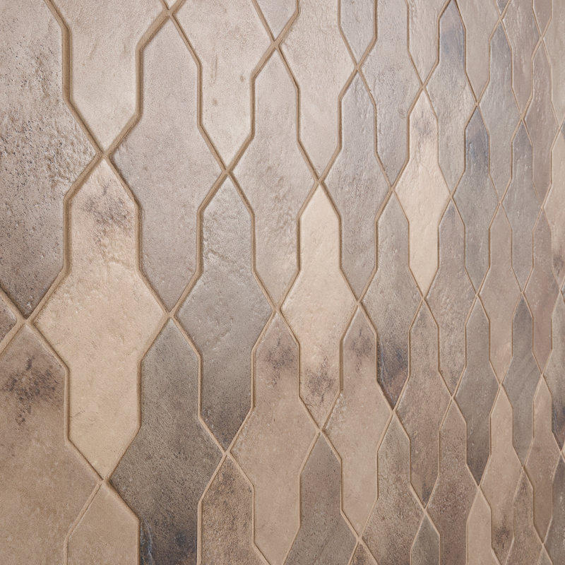 Souk 4.84 In. X 8.46 In. Terracotta Look Matte Porcelain Floor And Wall Tile (5.32 Sq. Ft. / Case), Taupe Brown