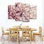 Ensemble délicat de fleurs de cerisier sur toile 4 pièces-662676313