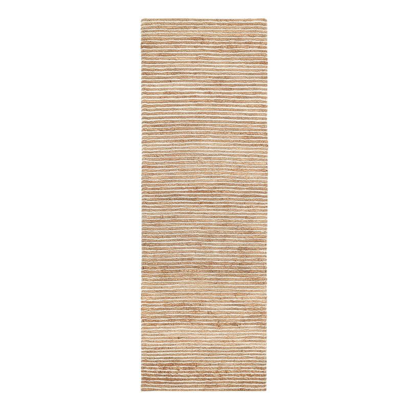 Twiggy Natural Handwoven Wool/Jute Rug, Rectangle 5' x 8'