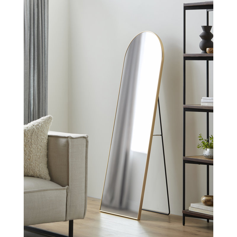 Norby Mirror, Gold, 67" x 28"