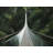 Steep Bridge - Green Bridge Framed Canvas for Home Decor