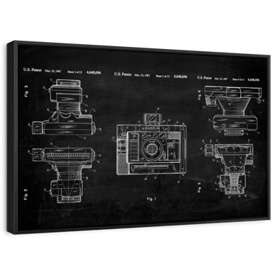 " Automatic Focus Camera BW Patent "