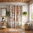 Cyanne Abstract Shower Curtain-1864819333